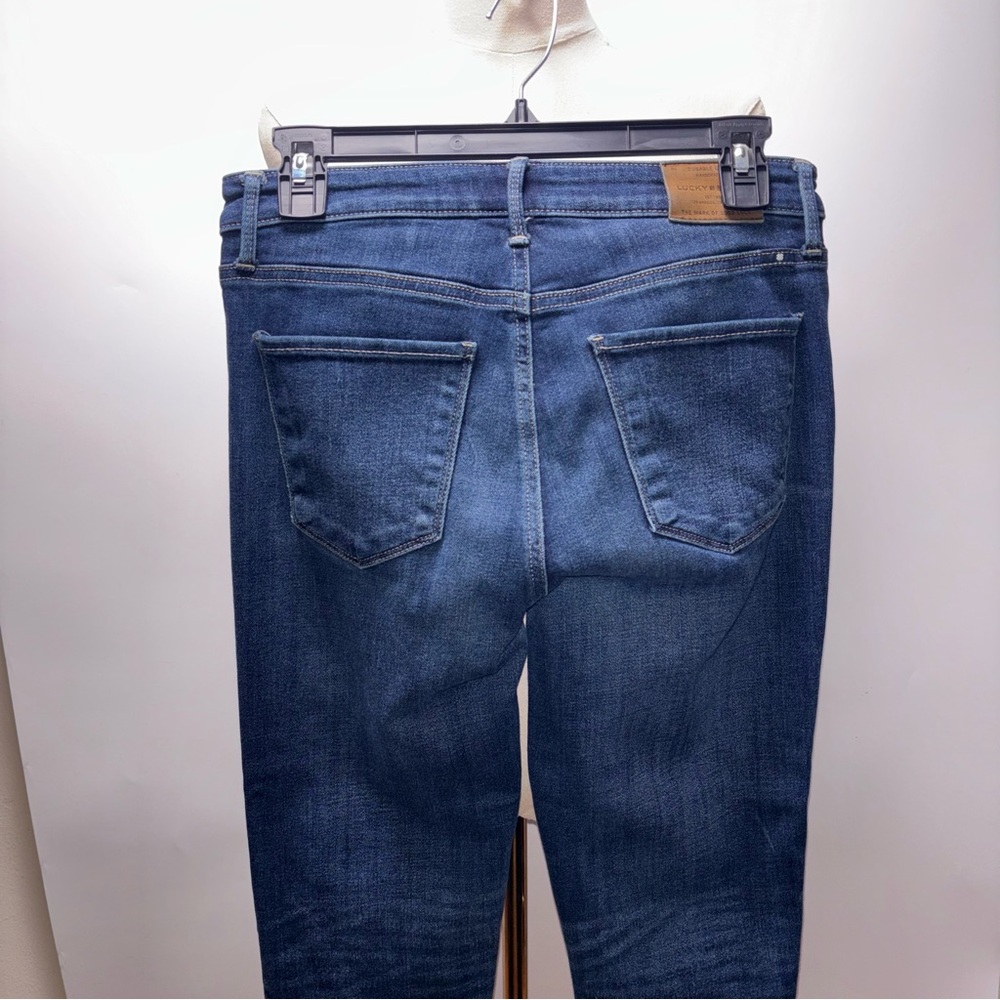 Lucky Brand Dark Blue Hayden Skinny Jeans Size 6/28 - Picture 4 of 9